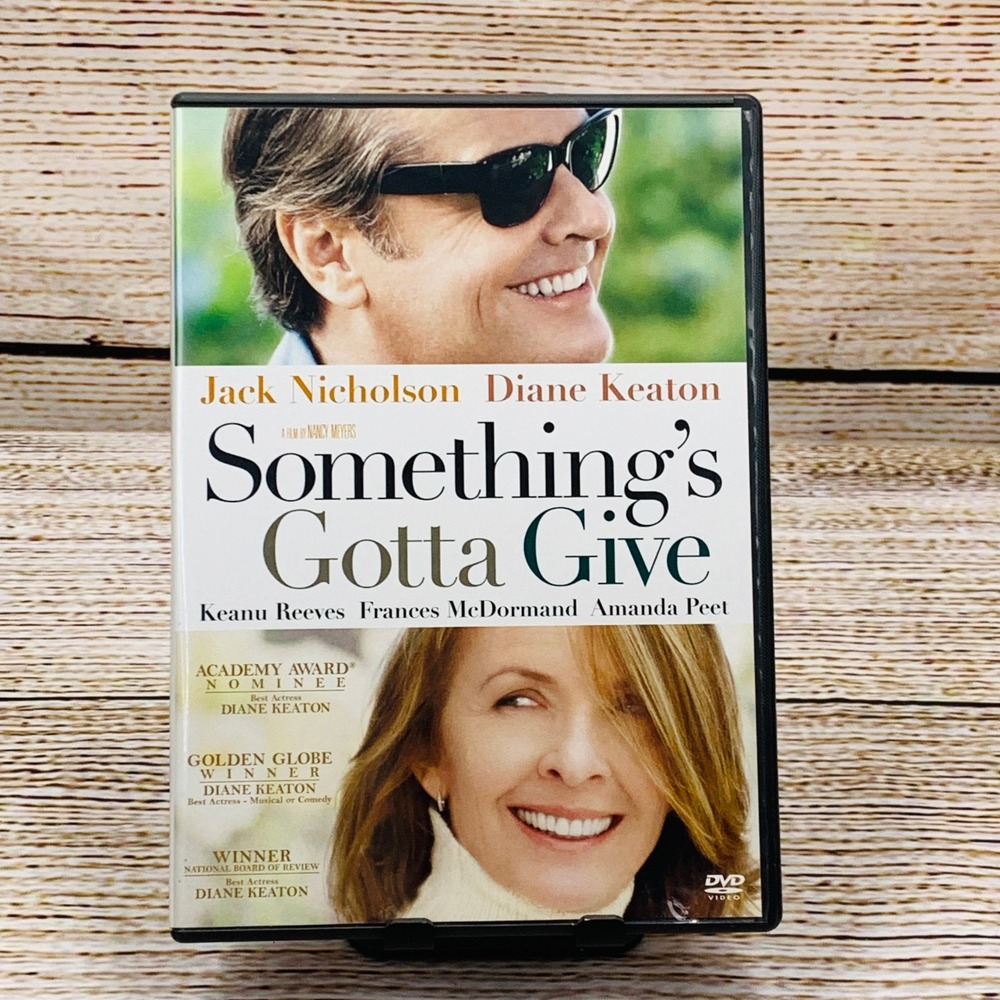 Something's Gotta Give [2003 DVD] Movie Jack Nicholson‎ Diane Keaton Comedy